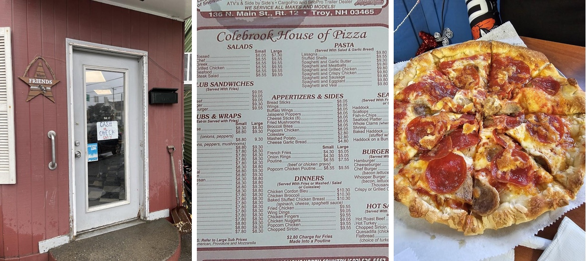 House of Pizza Menu