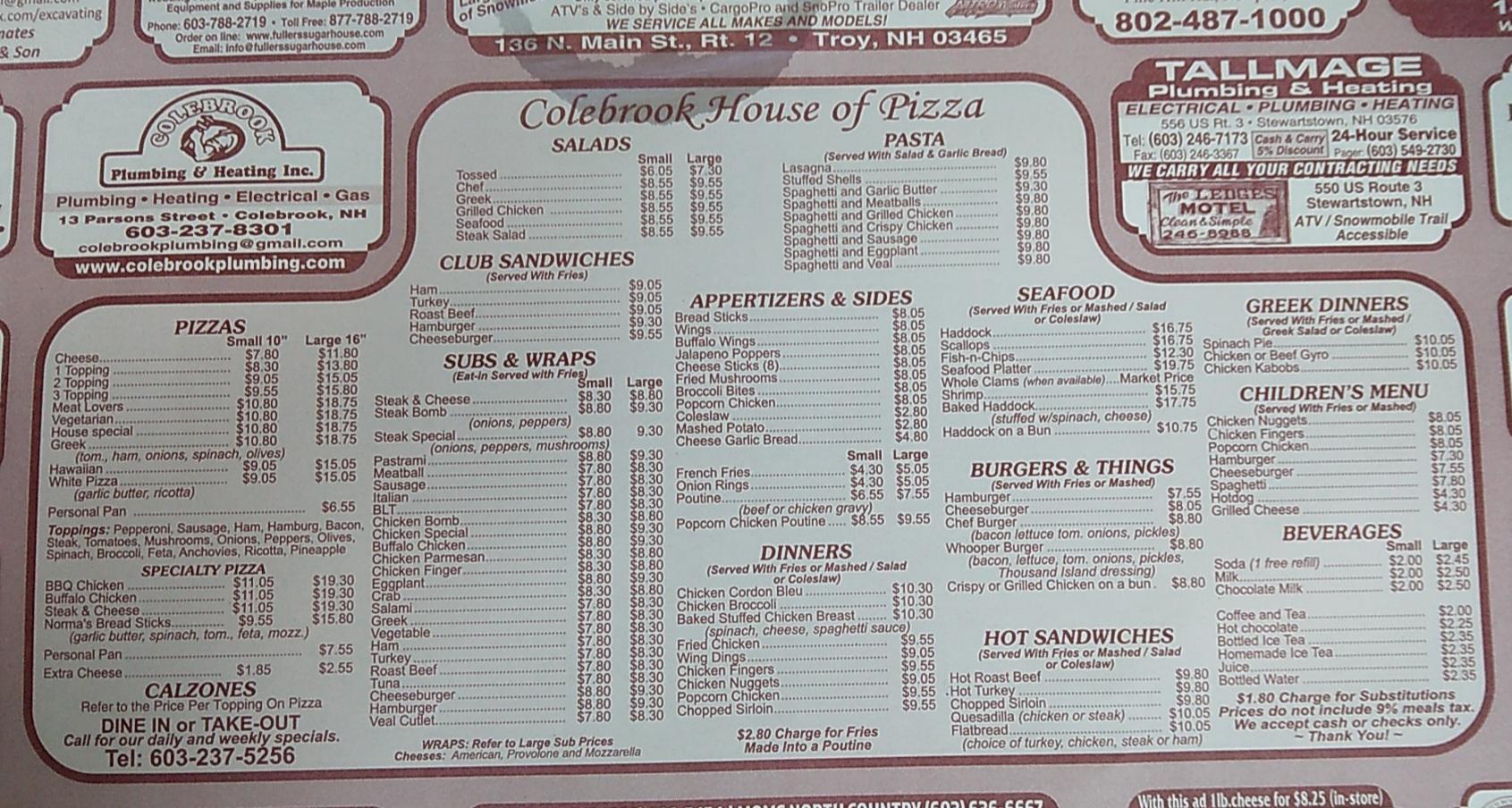 House of Pizza
